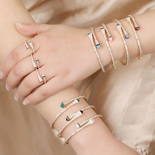 2 Pcs Bracelet & Ring Set